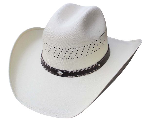 Canvas Straw Cattleman hat Western Cowboy Hat [Wholesale]