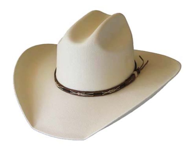 Canvas Straw Cattleman hat Western Cowboy Hat [Wholesale]