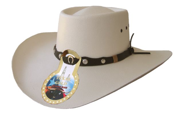 Gambler Canvas Straw Cattleman hat Western Cowboy Hat [Wholesale]