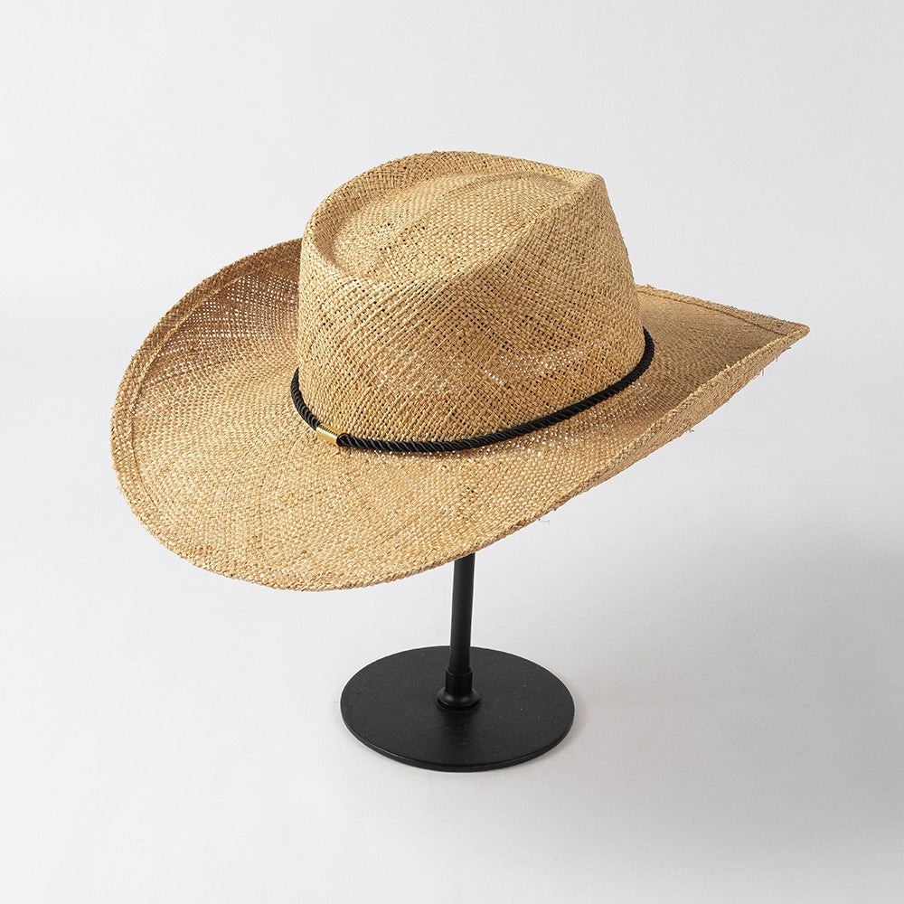 Straw Gambler Cowboy Hat