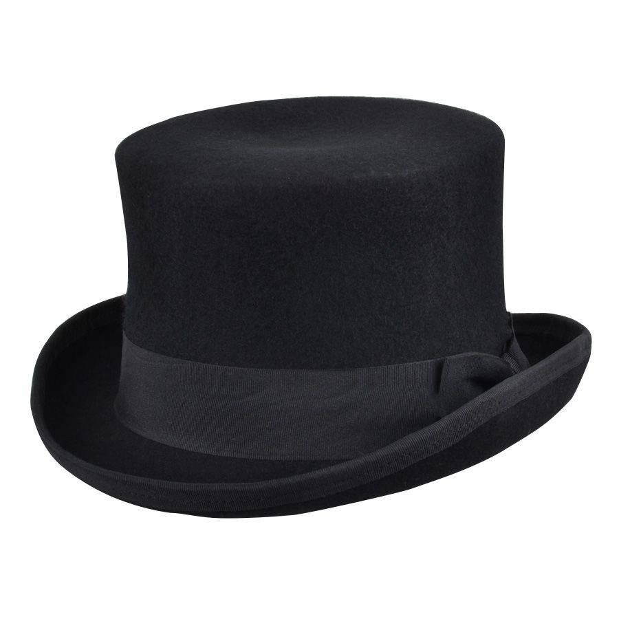 CRUSHABLE Top Hat Soft Wool - Wine Red