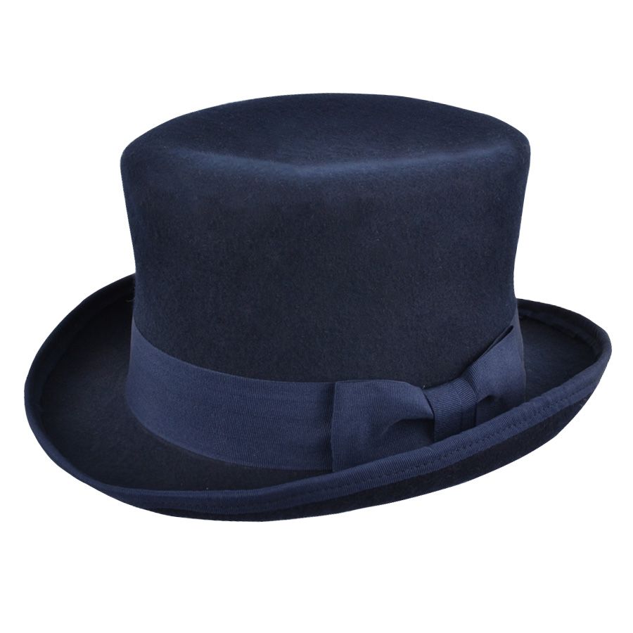CRUSHABLE Top Hat Soft Wool - Navy