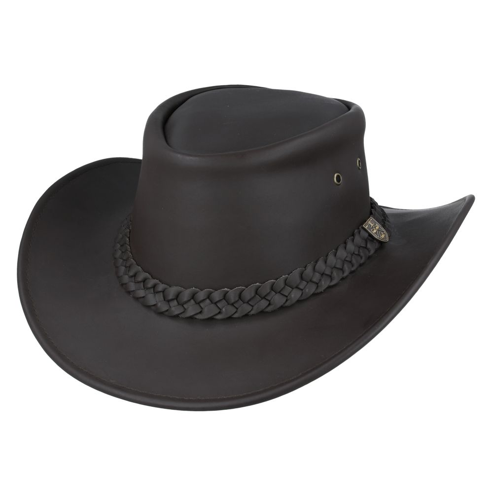 XORER Leather Australian Cowboy Hat
