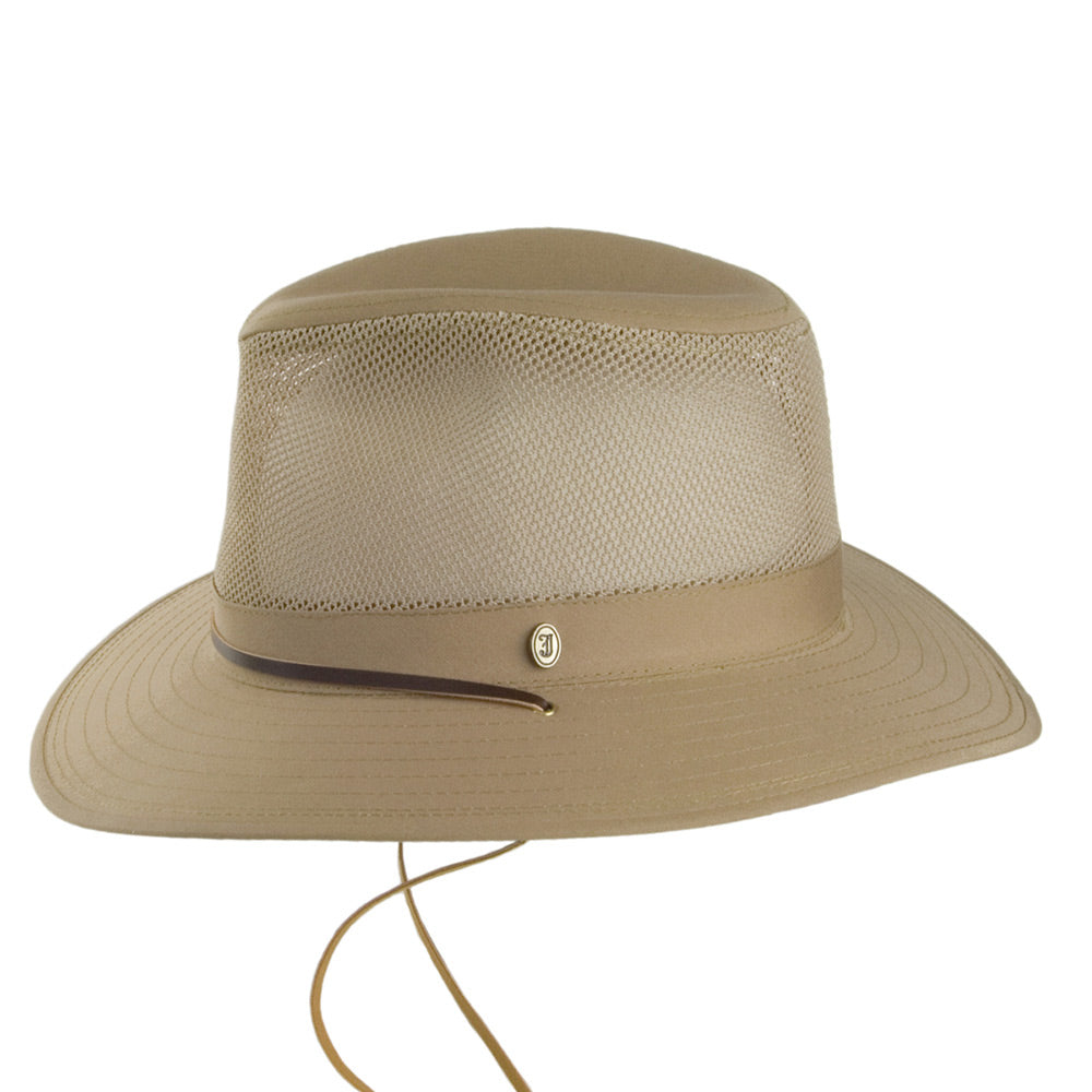 Vented Aussie Hat - Khaki