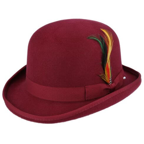 Classic Wool Felt Bowler Hat