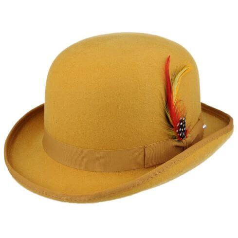Classic Wool Felt Bowler Hat