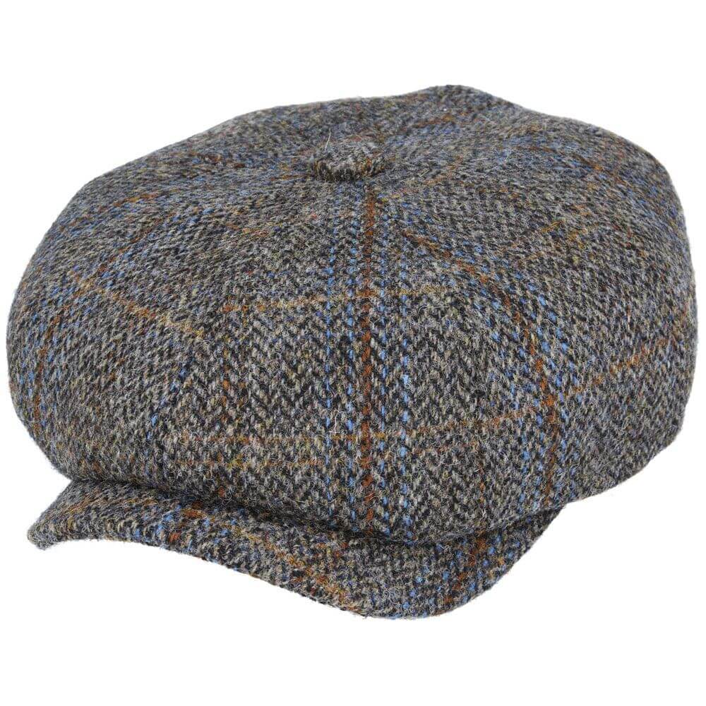 Genuine Harris Tweed Wool Newsboy Cap