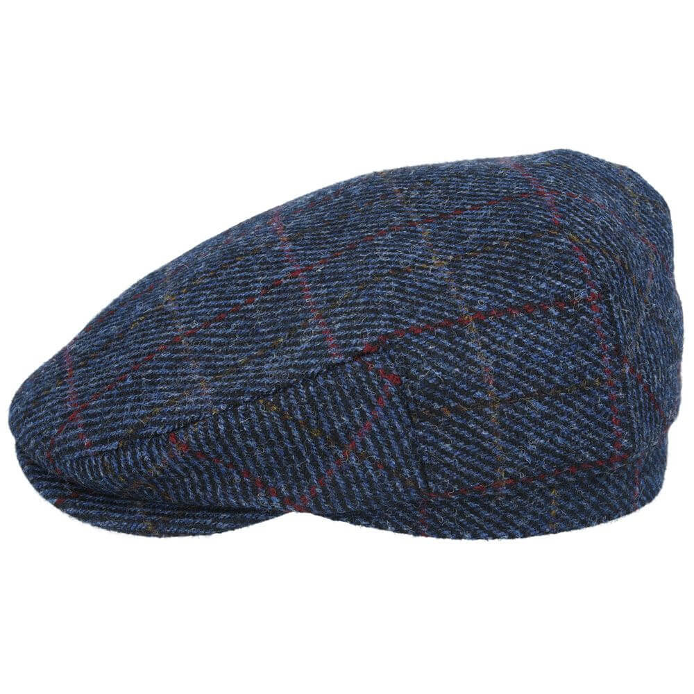 Harris Tweed Wool Flat Cap