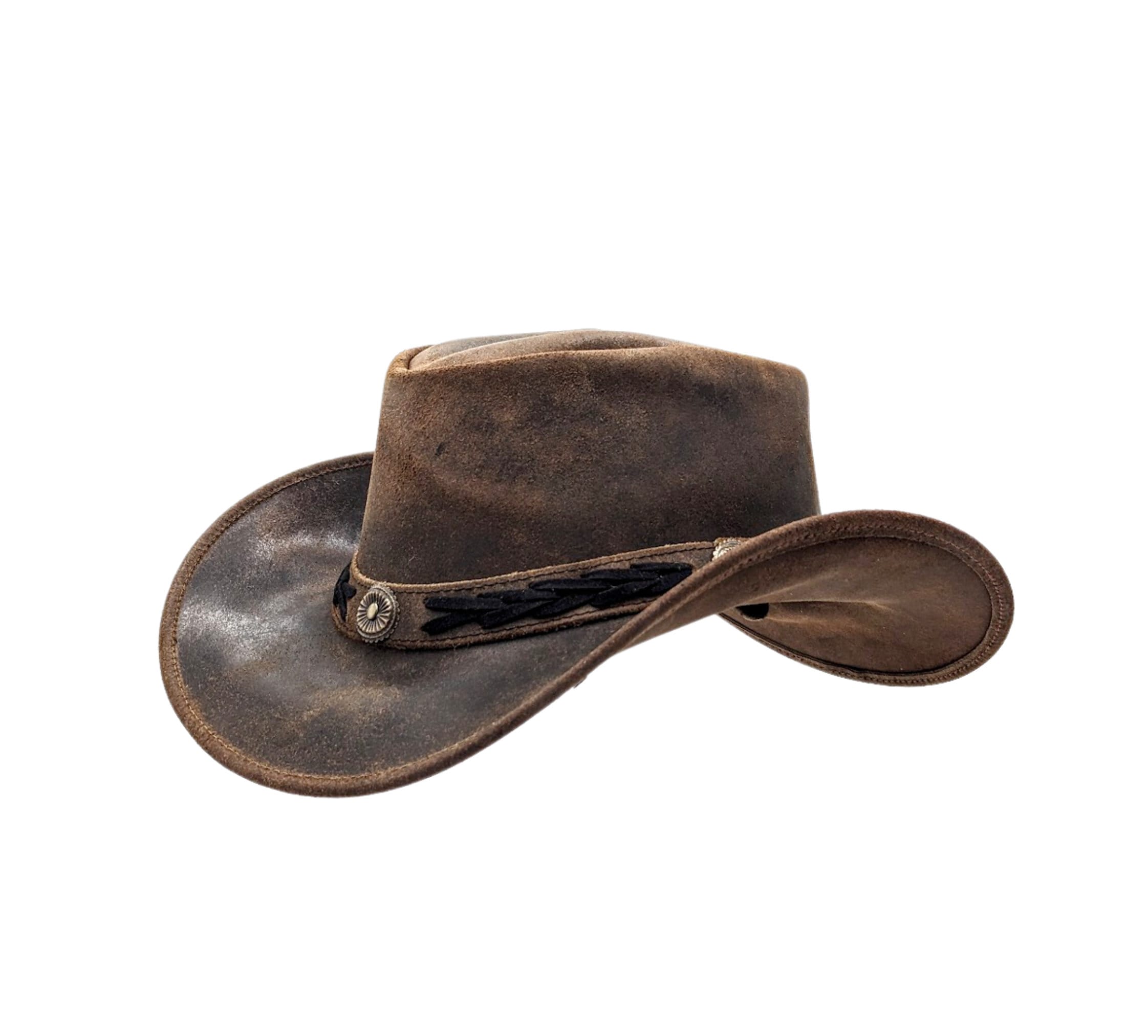Leather Cowboy Hat - Best Seller